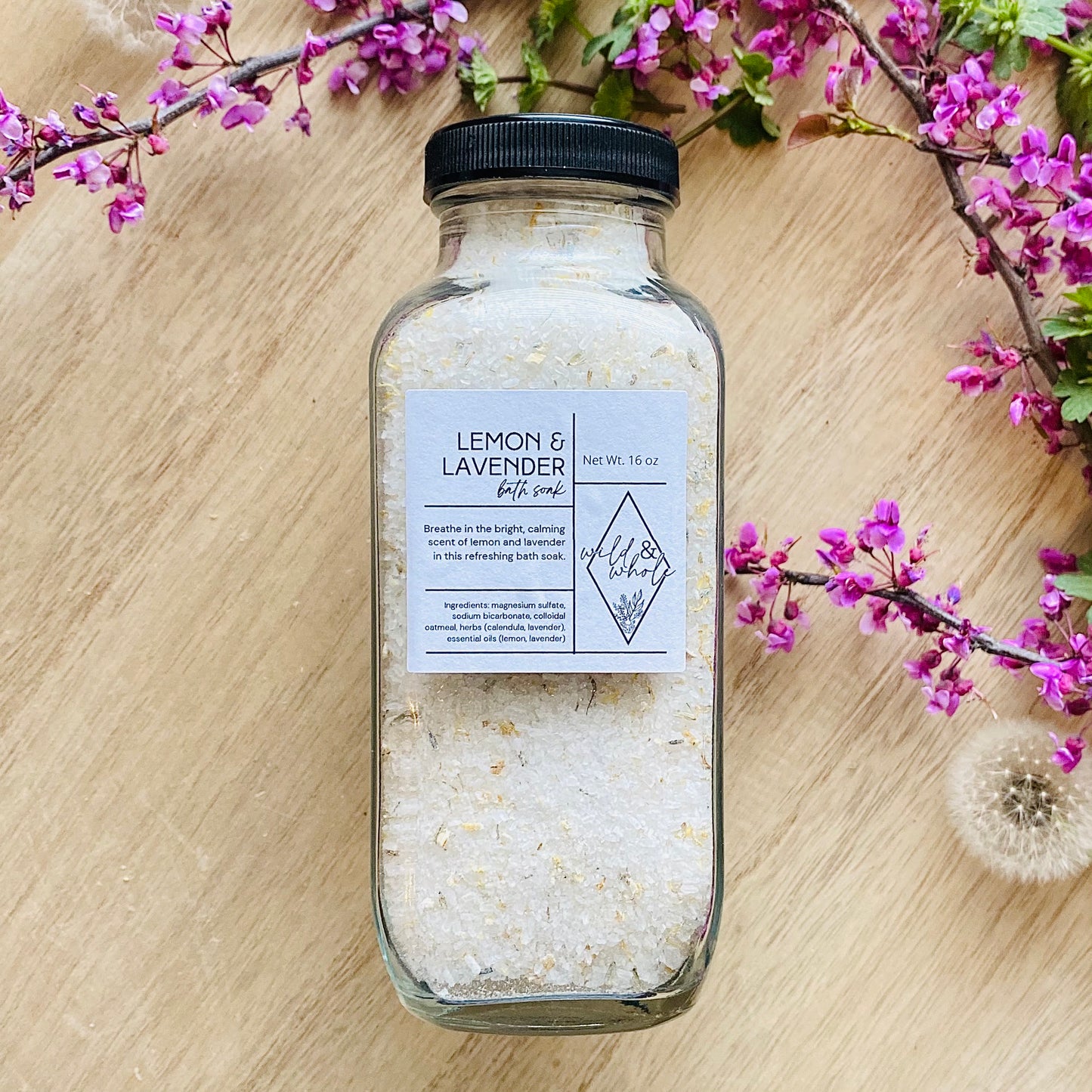 Lemon & Lavender Salt Soak